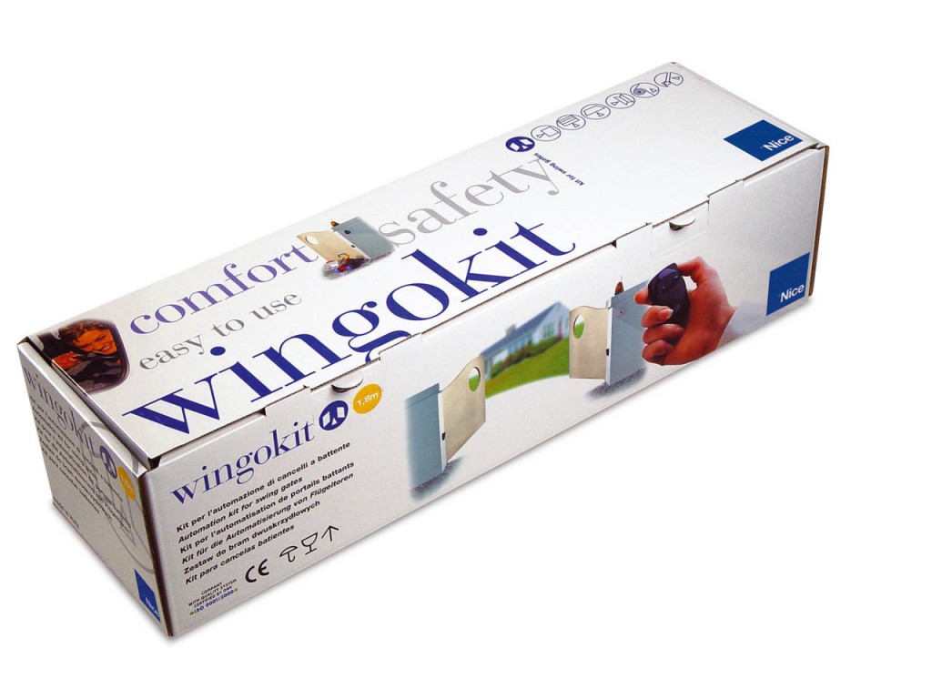 Nice Wingo kce комплект для распашных ворот